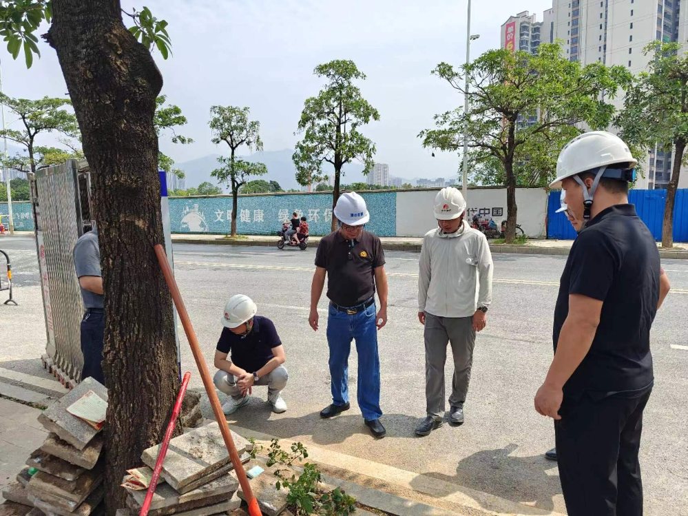 市住房城乡建设局领导带队到工地kaiyun体育官方网站开展工